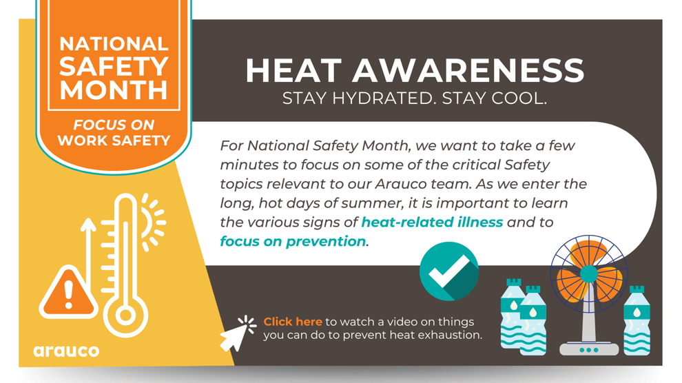 National Safety Month Graphic_Heat Awareness