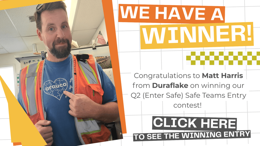 Q2 Safe Team Winner Graphic
