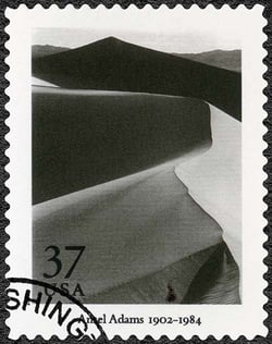 Ansel Adams commemorative stamp.